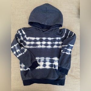 Navy tie-dye pullover hoodie size 7